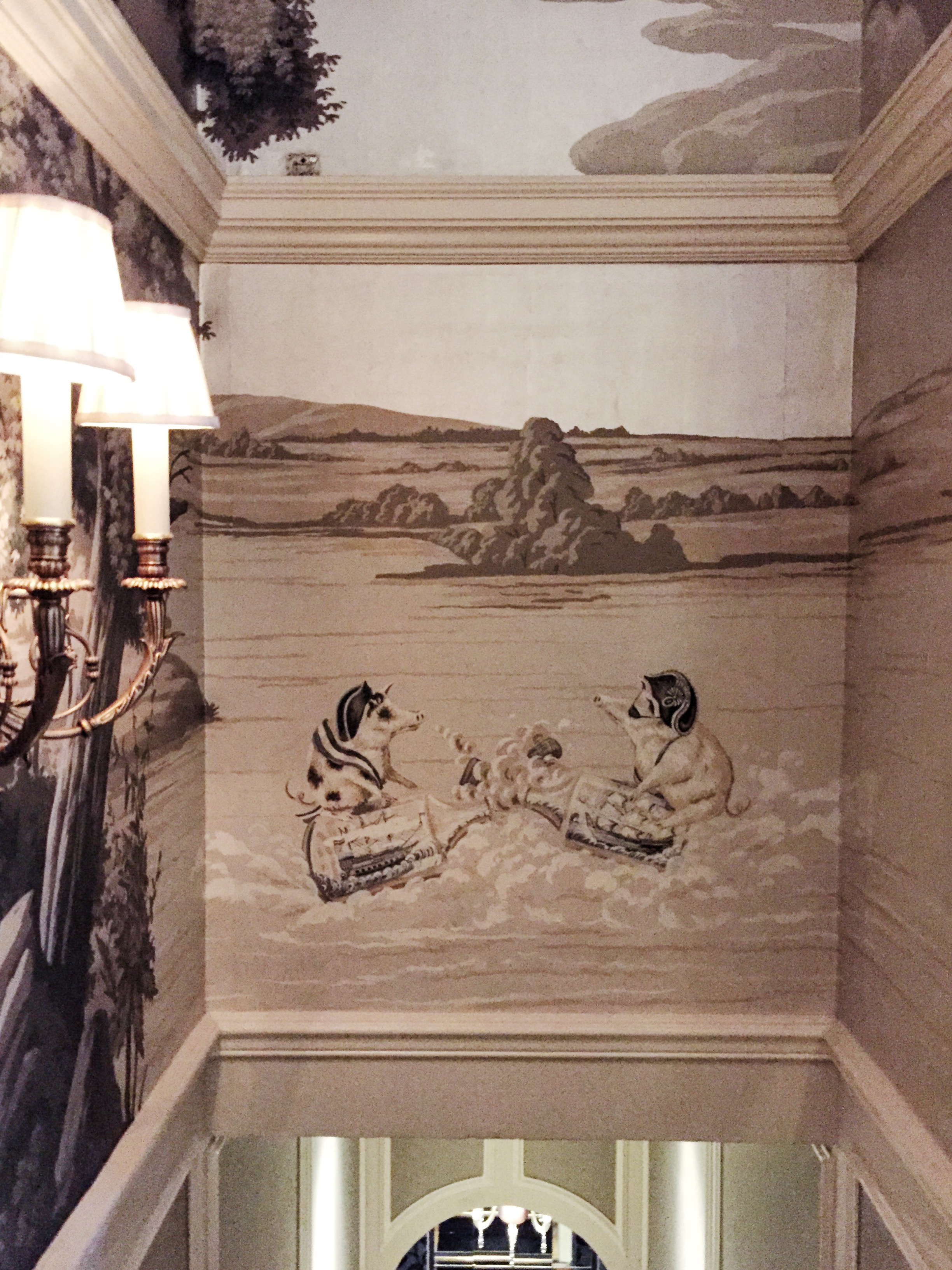 fromental-the-goring-hotel-pigs-at-battle-on-ships-in-bottles